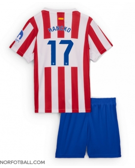 Billige Fotballdrakt Atletico Madrid David Hancko #17 Replika Hjemmedraktsett Barn 2025-26 Kortermet (med bukser)
